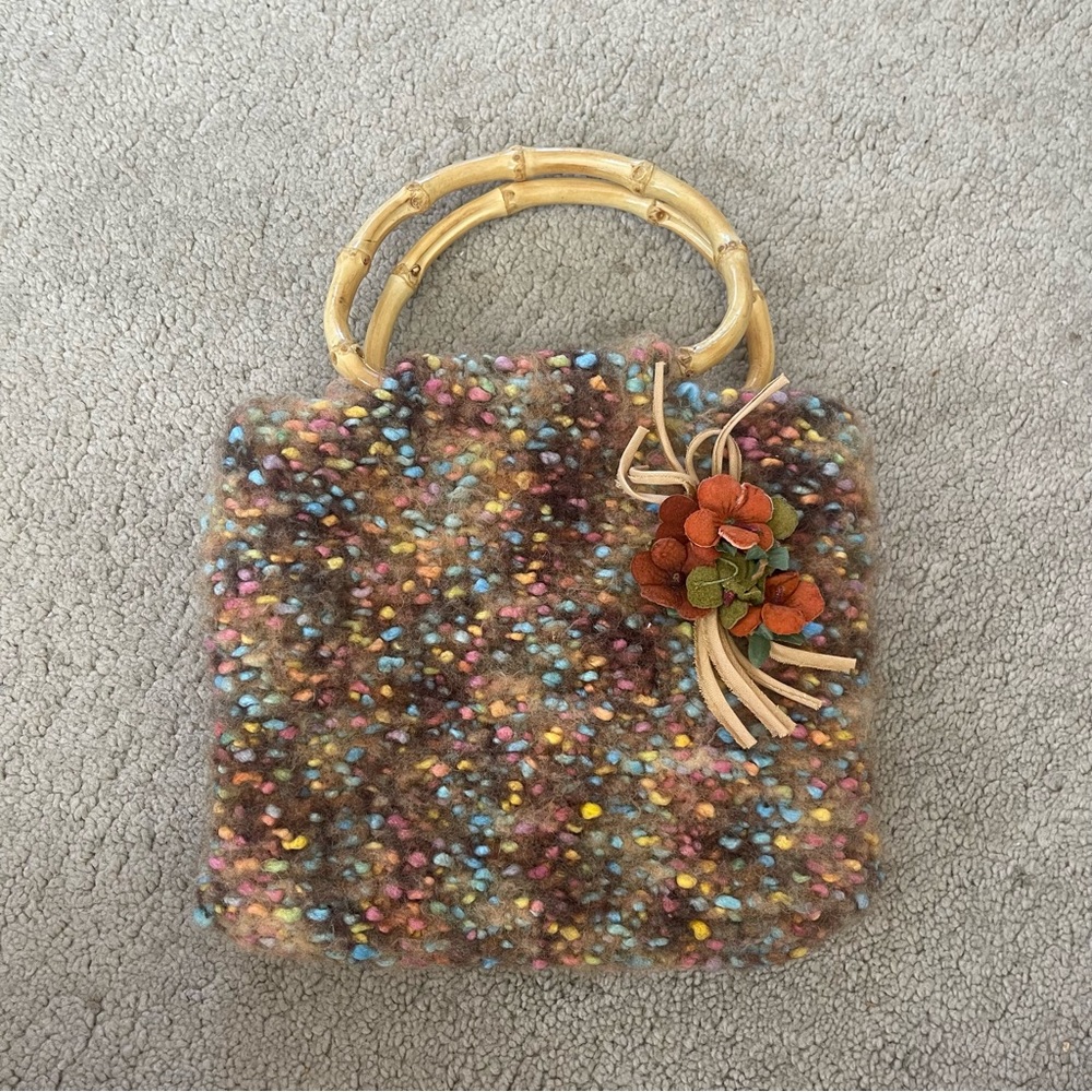 Vintage Knit Mini Bag